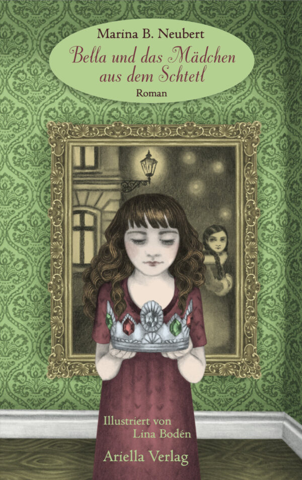 Cover, Marina B. Neubert, Bella und das Mädchen aus dem Schtetl, Roman, Illustrationen von Lina Bodén, ISBN 978-3-945530-04-7