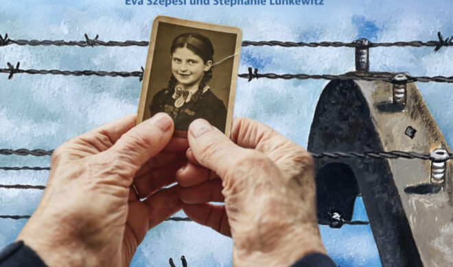 Cover, Eva Szepesi, Stephanie Lunkewitz, Ich war Eva Diamant, Ariella Verlag, ISBN 978-3-945530-47-4