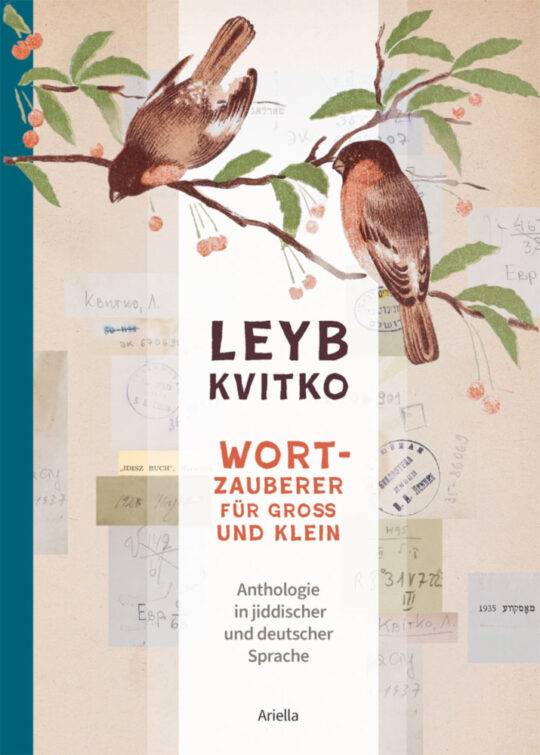 Buchcover Wortzauberer für Groß und Klein, zwei Vögel auf einem Ast